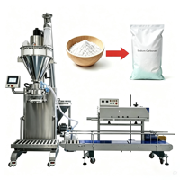 Machine semi-automatique haute vitesse pour l'emballage de poudre, le remplissage de détergent, l'emballage de piment, le remplissage et le scellage de protéines de piment et de talc sec