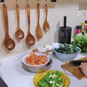 Ensemble d'ustensiles de cuisine en bois avec spatule antiadhésive Petite cuillère à riz Passoire Hot Pot-Outils de cuisine essentiels - Product Image 6