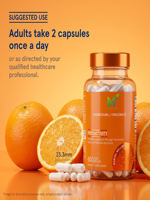 Capsules de L-thréonate de magnésium naturel OEM, haute absorption, améliore l'immunité, suppléments cérébraux pour adultes, 60 unités