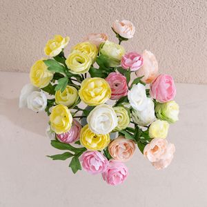 Fleurs artificielles CallaFloral, branche unique en tissu tressé, décoration intérieure, mariage, usage domestique - Product Image 1