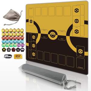 Fabricant de tapis de jeu de table <span class=keywords><strong>Pokémon</strong></span> personnalisés, tapis de jeu TCG pour 2 joueurs avec sac d'emballage - Product Image 5