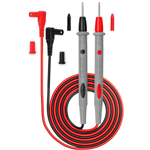 Cables de prueba para multímetro, sondas de acero inoxidable, cable de cobre de 1000 V, accesorios de medición universales - Product Image 1