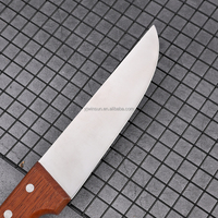 Ensemble de couteaux de chef en acier inoxydable écologique personnalisé de haute qualité, orientation de la main réglable, manche en bois original, lame de 5 à 8 pouces