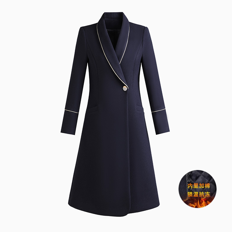navy blue coat