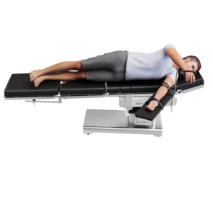 Table OT électrique multifonctionnelle avec levage hydraulique télécommandé et support de tête pour salles de chirurgie - Product Image 2