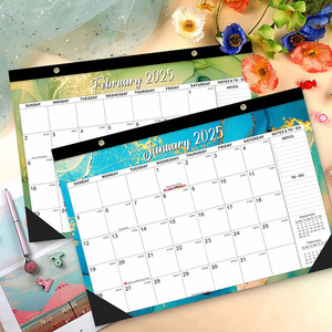 Carnet de notes promotionnel personnalisé cahier en papier a5 journal 2024 2025 planificateur hebdomadaire mensuel <span class=keywords><strong>calendrier</strong></span> mural planificateur - Product Image 2