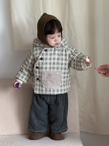 Abrigo de Algodón para Niños, Invierno 2025, Nuevo Estilo, Versión Coreana, <span class=keywords><strong>Ropa</strong></span> de Otoño para Bebés, Conjunto de Forro Polar para Niños - Product Image 2