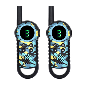 Toki Voki T49 0.5W <span class=keywords><strong>Talkie</strong></span>-<span class=keywords><strong>walkie</strong></span> analogique portable avec écran LCD rétroéclairé vert, prise pour écouteurs, portée de 3-5 <span class=keywords><strong>km</strong></span>, 8/20/22/<span class=keywords><strong>80</strong></span> canaux - Product Image 1
