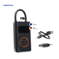 Pompe à air sans fil Superbsail QICYCLE, compresseur d'air, pompe à pneus avec manomètre, gonfleur de pneus pour vélo, moto, pompe à pneus pour vélo