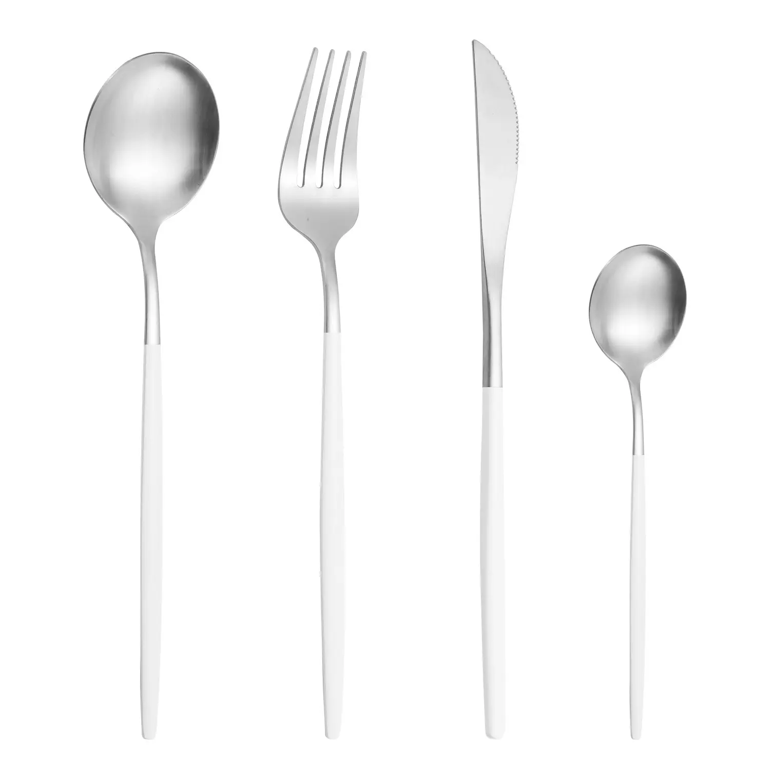 लक्जरी Tableware 18/10 होटल तांबा मैट गुलाबी रंग संभाल Flatware सोने बर्तन स्टेनलेस स्टील के बरतन कटलरी सेट