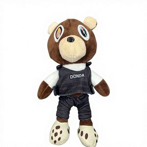ตุ๊กตาหมีเท็ดดี้ ของเล่นตุ๊กตาผ้ากำมะหยี่ รูปทรงรองเท้าผ้าใบ ขนาด 25-30 ซม. ของขวัญแพนด้าสุดฮิต น่ากอด - Product Image 5