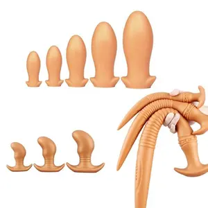 Männer Sexspielzeug realistischer Anal dildo großer Arsch großer langer weicher flüssiger Silikon dildo für Frauen anal