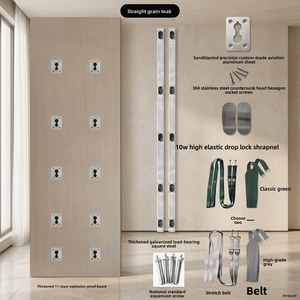 Cuerda de Yoga Iyengar para Pared, de Polialgodón, Kit de Montaje, Equipo de Pilates para Inversión Antigravedad, Fábrica OEM - Product Image 6