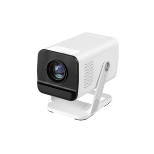 Mini Proyector <span class=keywords><strong>de</strong></span> Video Inteligente 720P 8K Android 14 BT 5G 3D <span class=keywords><strong>de</strong></span> Tiro Corto, Proyector Portátil para Películas, TV, Teléfono, Juegos Inalámbricos, Wifi - Product Image 1
