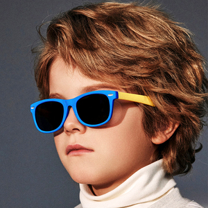 Dual Colors High Classic Flexible <strong>Hingeless</strong> Elastic Cord Environmental Candy Color Children's Kid's Blocking <strong>Eyeglasses</strong>