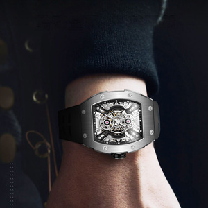 1Customized Luxury Stainless Steel Miyota <b>Automatic</b> Mechanical Water Resistant Chronograph Men's <b>Watch</b> Pointer Dial 20mm Band - Product Image 4