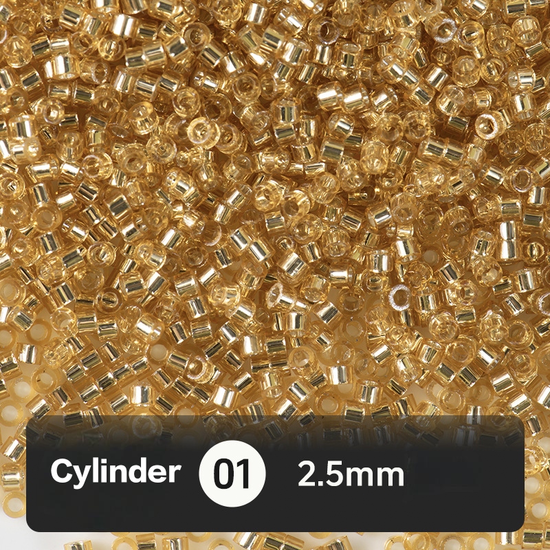 01 Ambre bordé d'argent