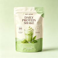 Sachet Doypack Personnalisé Imprimé avec Fermeture Zip Refermable pour Poudre de Protéine et Compléments Alimentaires