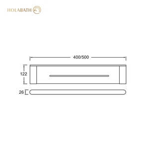 Étagère <span class=keywords><strong>de</strong></span> rangement en acier inoxydable Golden SUS304 Étagère <span class=keywords><strong>de</strong></span> douche Étagère <span class=keywords><strong>de</strong></span> rangement pour <span class=keywords><strong>salle</strong></span> <span class=keywords><strong>de</strong></span> <span class=keywords><strong>bain</strong></span> - Product Image 3