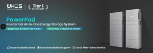 Finesse Cost Weiheng WHES Système de Stockage d'Énergie Tout-en-un Triphasé 5KW/10KWh MPPT 2 Modulable IP65 Hybride pour la Maison - Product Image 2