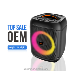 Altavoz Karaoke Inalámbrico Portátil para Fiestas al Aire Libre ZQS8186 <span class=keywords><strong>de</strong></span> 8 Pulgadas con TWS, FM, USB y Micrófonos, <span class=keywords><strong>Precio</strong></span> <span class=keywords><strong>de</strong></span> Fábrica - Product Image 3