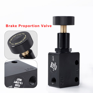 วาล์วเบรกแบบปรับได้ 1/8-27 NPT อลูมิเนียมอัลลอยด์สำหรับการอัพเกรดระบบเบรกของรถยนต์ - Product Image 5