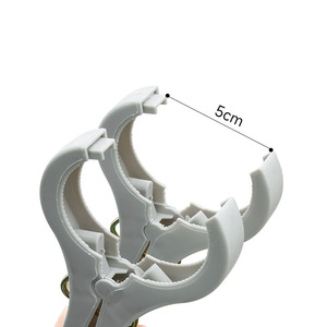 Pince <span class=keywords><strong>à</strong></span> <span class=keywords><strong>linge</strong></span> de style japonais de grande taille, pince en plastique robuste coupe-vent et anti-UV pour couvertures, idéale partout - Product Image 2