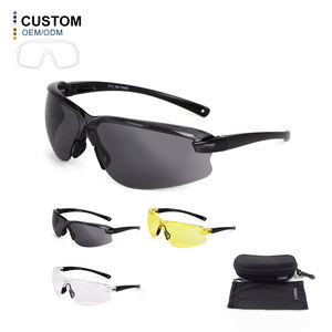 แว่นตานิรภัย CE & ANSI ป้องกันรอยขีดข่วนสำหรับเล่นกีฬาพร้อมแว่นตาวัดที่สามารถปรับได้แว่นตาทำงานอุตสาหกรรมแว่นตานิรภัย Z87 - Product Image 2