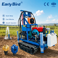 Machine de forage de puits d'eau sur chenilles personnalisée, 200 m, pour les projets de construction et de forage de nappes phréatiques