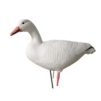Décoys de canard des neiges réalistes en mousse EVA plastique personnalisés en gros, oies blanches flottantes pour la chasse