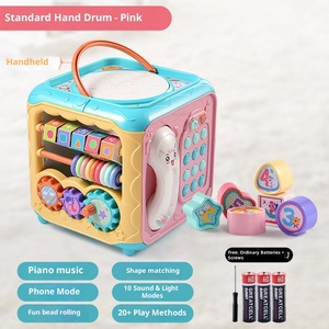 Juguetes Musicales Educativos para Bebés, Cubo de Juego Multifuncional para Niños, Regalo para el Desarrollo Cerebral Infantil - Product Image 2