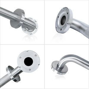 Barra di Supporto Antiscivolo in Acciaio Inox SS304 Spazzolato <span class=keywords><strong>per</strong></span> Bagno e Doccia, Maniglia Robusta <span class=keywords><strong>per</strong></span> Assistenza Anziani e Disabili - Product Image 5