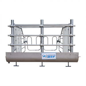 Nueva Jaula de Gestación para Cerdas con Diseño de Puerta Trasera de Material Galvanizado en Caliente, Larga Vida Útil - Product Image 4
