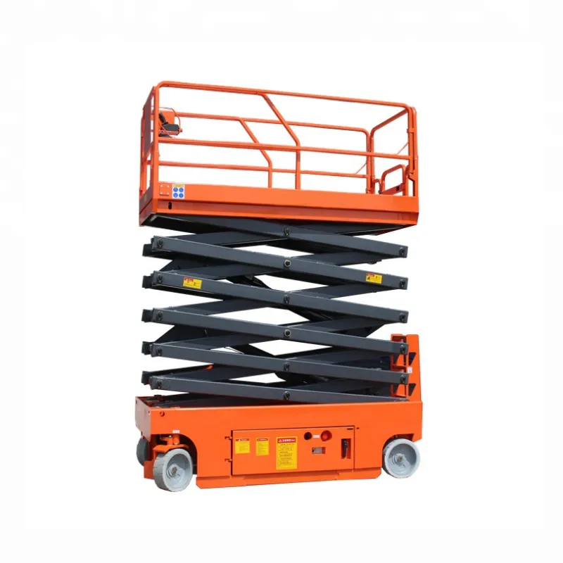 3-6 Mét Điện Scissor Lift Mini Tự Hành Scissor Lift Thông Minh Scissor Xe Lif Với CE