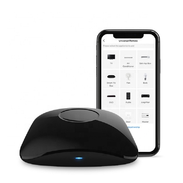 For RM4 Pro Version Smart Home Solution Wireless Universal Remote Hub Digital LED Display HTS2 Temp Humidity Sensor 1-Year