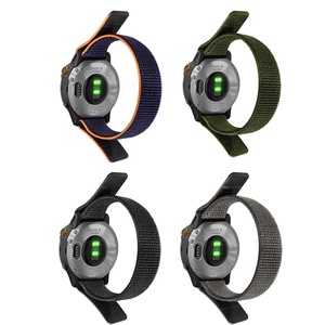 Cinturino in Nylon Personalizzato 26mm 22mm 20mm per Garmin Fenix 7X 7 6X 6 <span class=keywords><strong>Pro</strong></span> 5X <span class=keywords><strong>5</strong></span> Forerunner 935, Cinturino Intrecciato in Tessuto per Smartwatch - Product Image 2