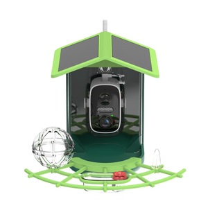 Mangeoire intelligente de 3,2 L à l'épreuve des écureuils avec détection automatique de mouvement Caméra extérieure d'observation des oiseaux sans fil WiFi - Product Image 1