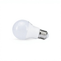 Ampoule LED Rang Dong A55 5W, lampe ronde à économie d'énergie, support E27, remplacement pour l'éclairage intérieur moderne