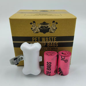 Custom Pink Dog <b>Poop</b> <b>Bag</b> with Eco-Friendly <b>Dispenser</b> 50-Roll Compostable Biodegradable Supplies Plastic Pet <b>Poop</b> <b>Bags</b> - Product Image 2