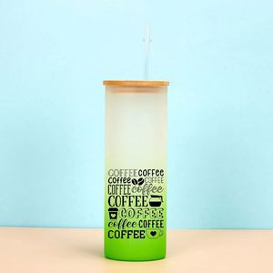 Slim Glass Tumbler 20oz with Non-Slip Silicone Sleeve Fits Most <b>Car</b> <b>Cup</b> <b>Holders</b> Perfectly - Product Image 2