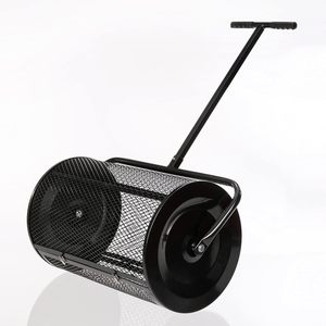 <span class=keywords><strong>Épandeur</strong></span> à rouleaux en métal à poignée réglable Compost et <span class=keywords><strong>épandeur</strong></span> d'engrais léger et durable pour supplément de terre végétale de <span class=keywords><strong>pelouse</strong></span> et de jardin - Product Image 1