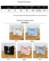 Nieuwe elegante schoudertas voor dames, hoogwaardige kettingtas met grote capaciteit, enkele schoudertas, crossbodytas, mini-slingbag