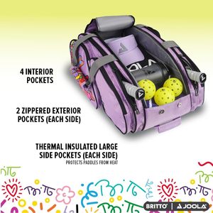 Sac à dos de sport original de l'usine, très vendu, design portable avec poche pour chaussures, imperméable, sac de pickleball et de padel - Product Image 6