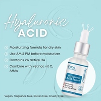 Sérum Visage Hydratant et Repulpant à l'Acide Polyglutamique Fermenté et Acide Hyaluronique Multi-Molécules 7D pour Peaux Sèches et Grasses – Marque Privée