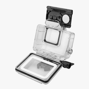 Junnx 60m hành động phụ kiện máy ảnh bảo vệ lặn không thấm nước Siliver/Trắng đi Pro 7 vỏ cho <span class=keywords><strong>GoPro</strong></span> anh hùng <span class=keywords><strong>6</strong></span> 5 núi trường hợp - Product Image 5