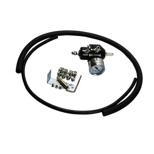 Régulateur de pression de carburant réglable Jdm Fpr 1 1 0 140 Psi pour Toyota, régulateur de gaz en aluminium avec jauge et tuyau - Product Image 4