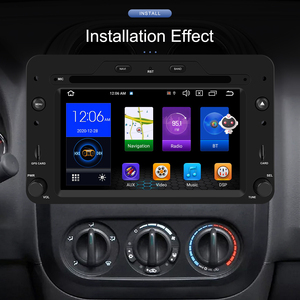 Autoradio Android Podofo 6,2 pouces 2+64G 8 cœurs GPS WIFI 4G BT FM AM RDS DSP USB IPS Carplay Android Auto pour ancienne <span class=keywords><strong>ALFA</strong></span> <span class=keywords><strong>ROMEO</strong></span> - Product Image 5