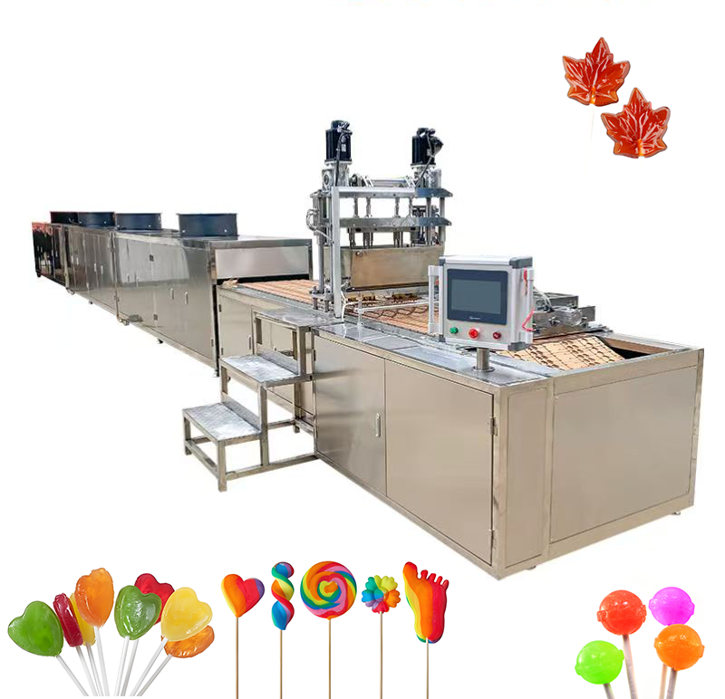 Easy Operation Lollipop Paper Stick Machine Hard Candy Lollipop Make Machine Ball Lollipop Machine