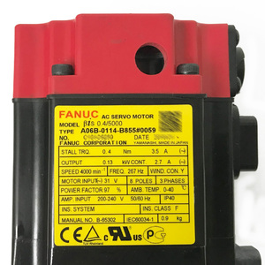 Fanuc A06B-0114-B855เซอร์โวมอเตอร์ AC #0059 PLC ของแท้ใหม่ - Product Image 2