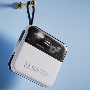 Batería Externa Mini con Logotipo Personalizado, Gran Capacidad de 10000mAh, Carga Rápida, Pantalla LED, Entrada Tipo C para Carga Portátil en Exteriores - Product Image 3